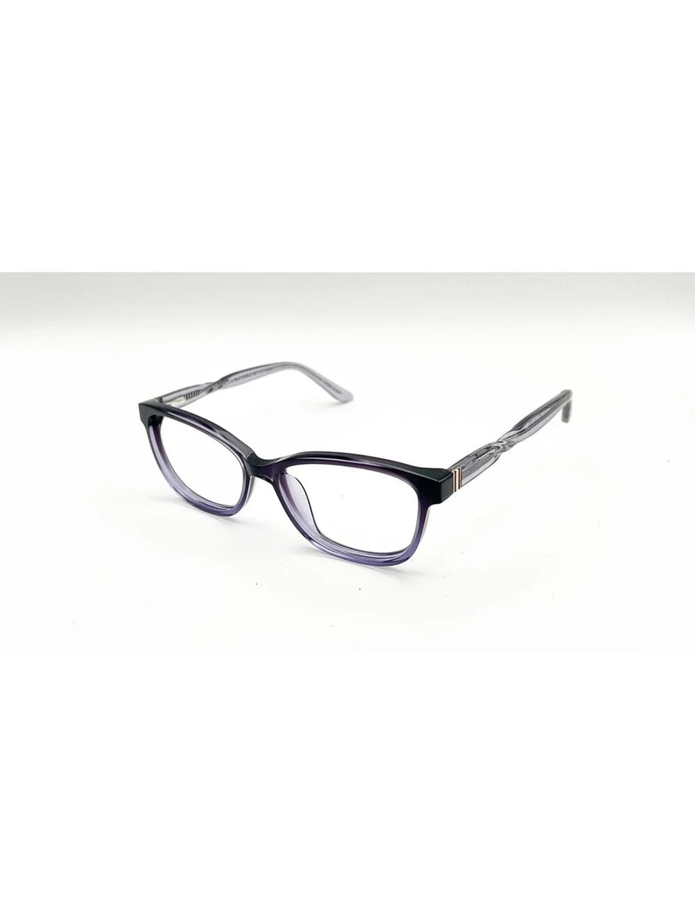 Ann Taylor At826 C01 Plum Tart Fade Authentic Eyeglasses 50-14-130